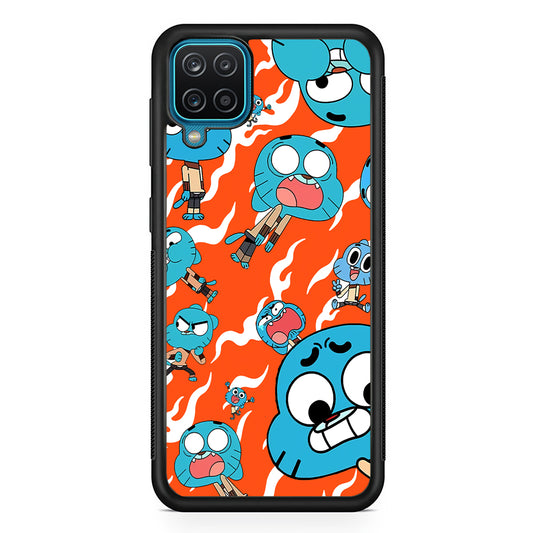 Gumball Shock Face Samsung Galaxy A12 Case