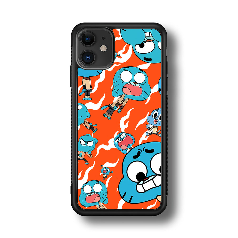 Gumball Shock Face iPhone 11 Case