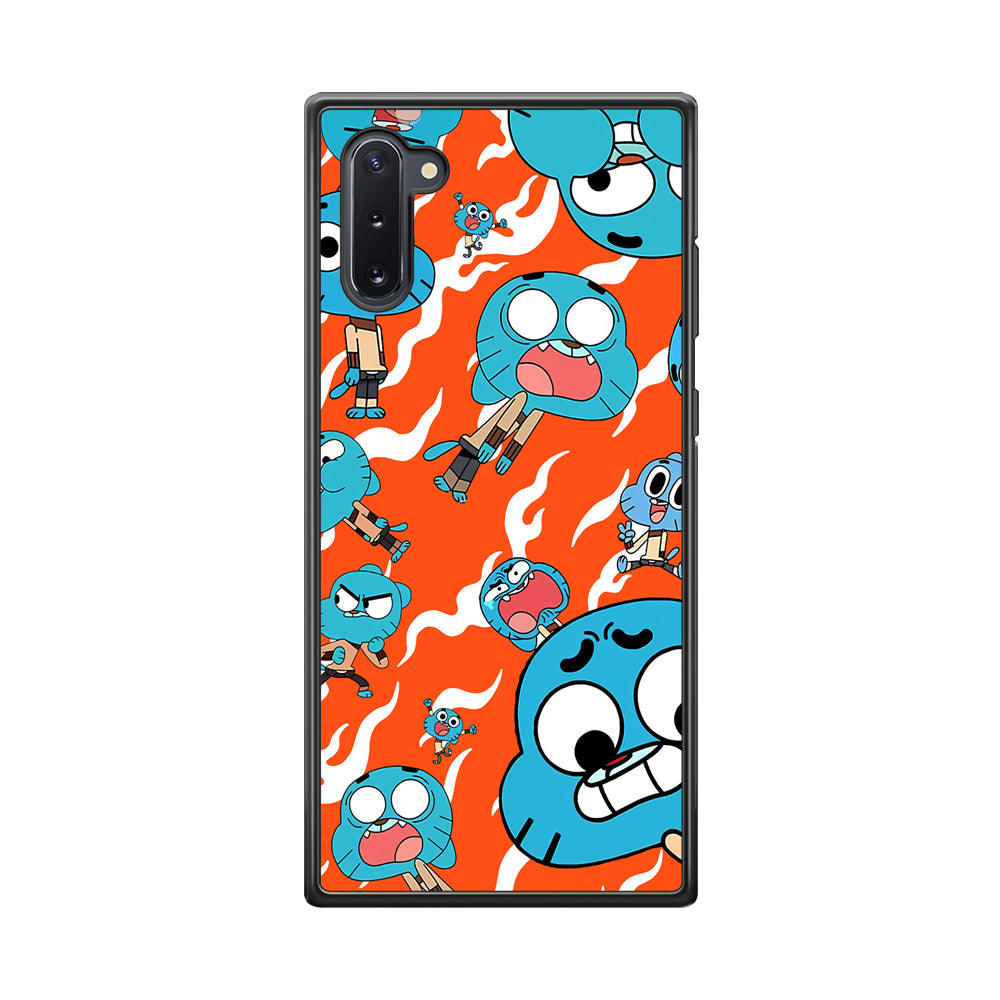 Gumball Shock Face Samsung Galaxy Note 10 Case