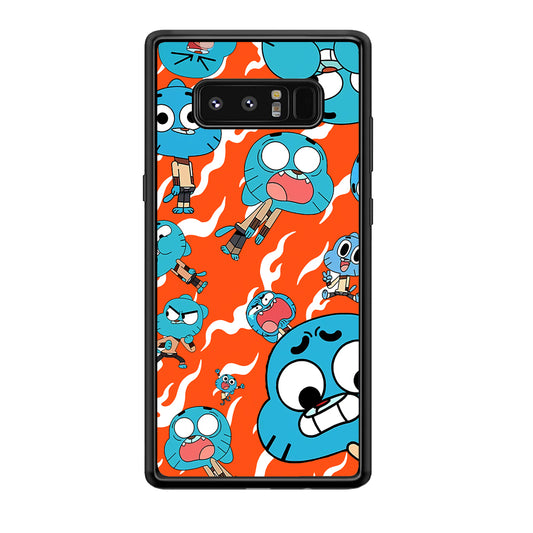 Gumball Shock Face Samsung Galaxy Note 8 Case