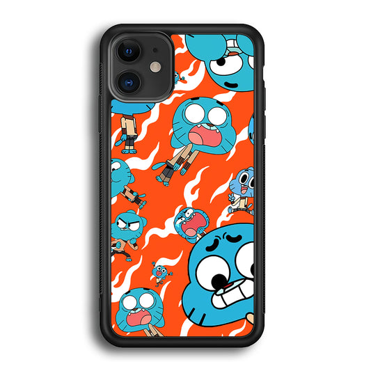 Gumball Shock Face iPhone 12 Case
