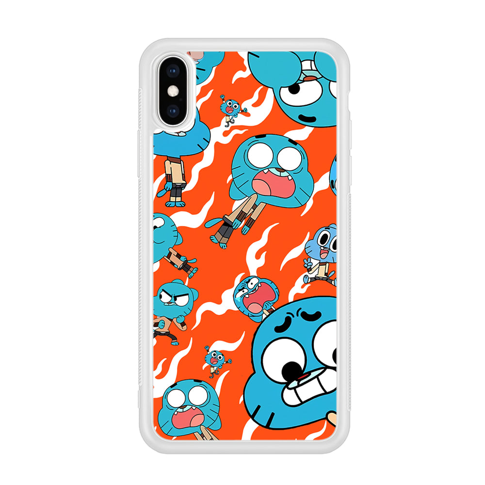Gumball Shock Face iPhone XS MAX Case