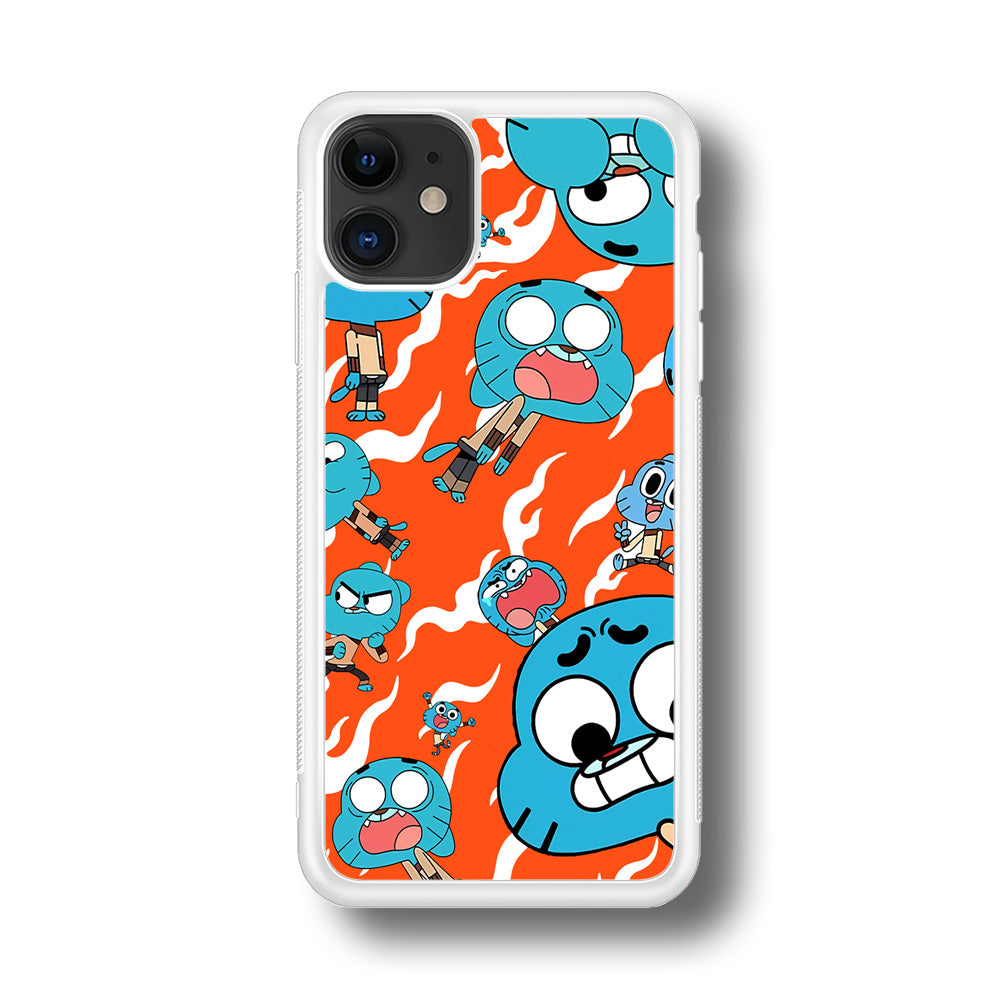 Gumball Shock Face iPhone 11 Case