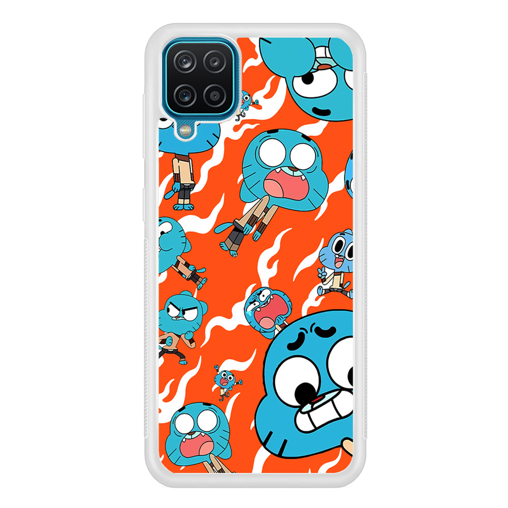 Gumball Shock Face Samsung Galaxy A12 Case