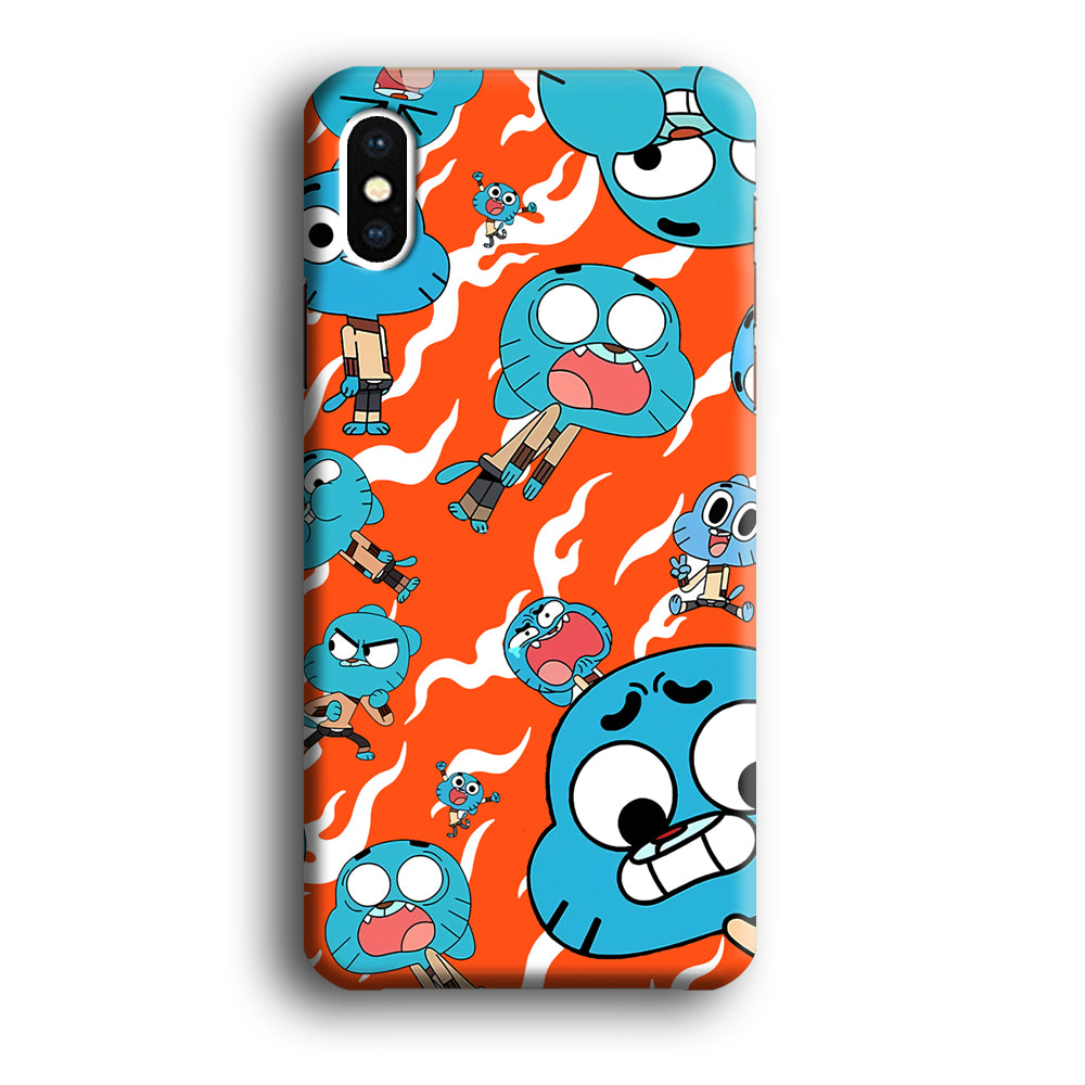 Gumball Shock Face iPhone XS MAX Case