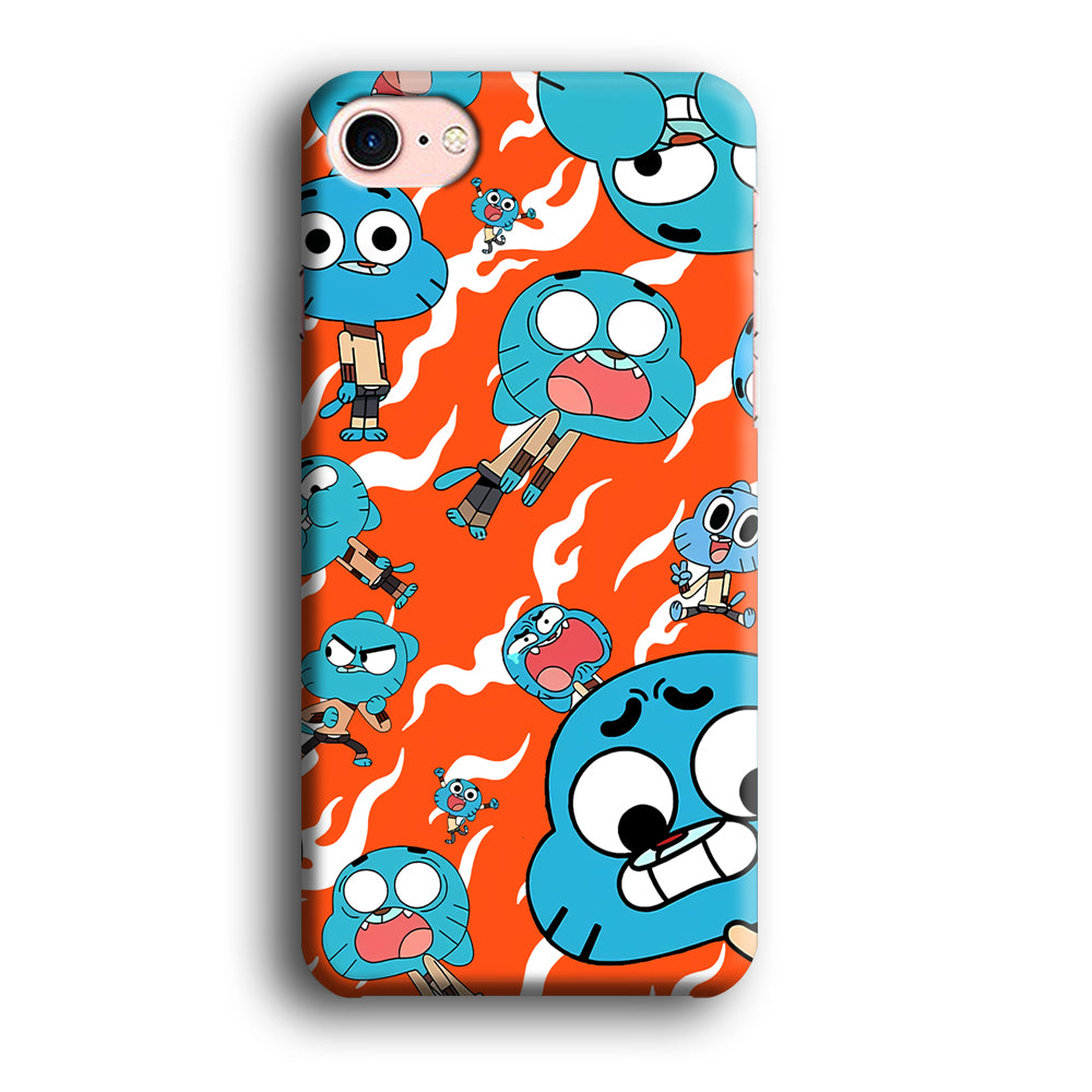 Gumball Shock Face iPhone 8 Case