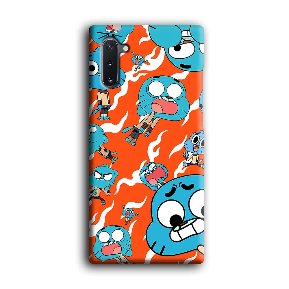 Gumball Shock Face Samsung Galaxy Note 10 Case