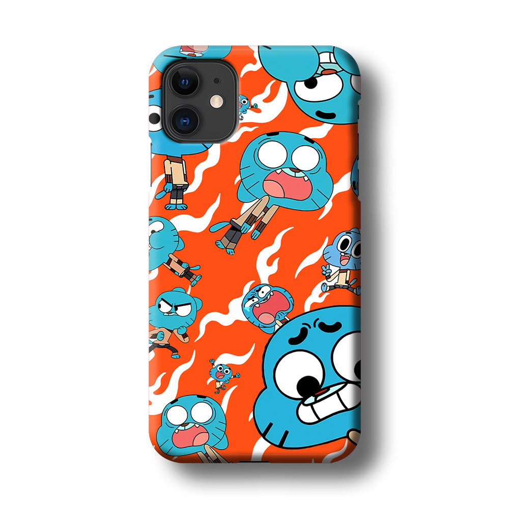 Gumball Shock Face iPhone 11 Case