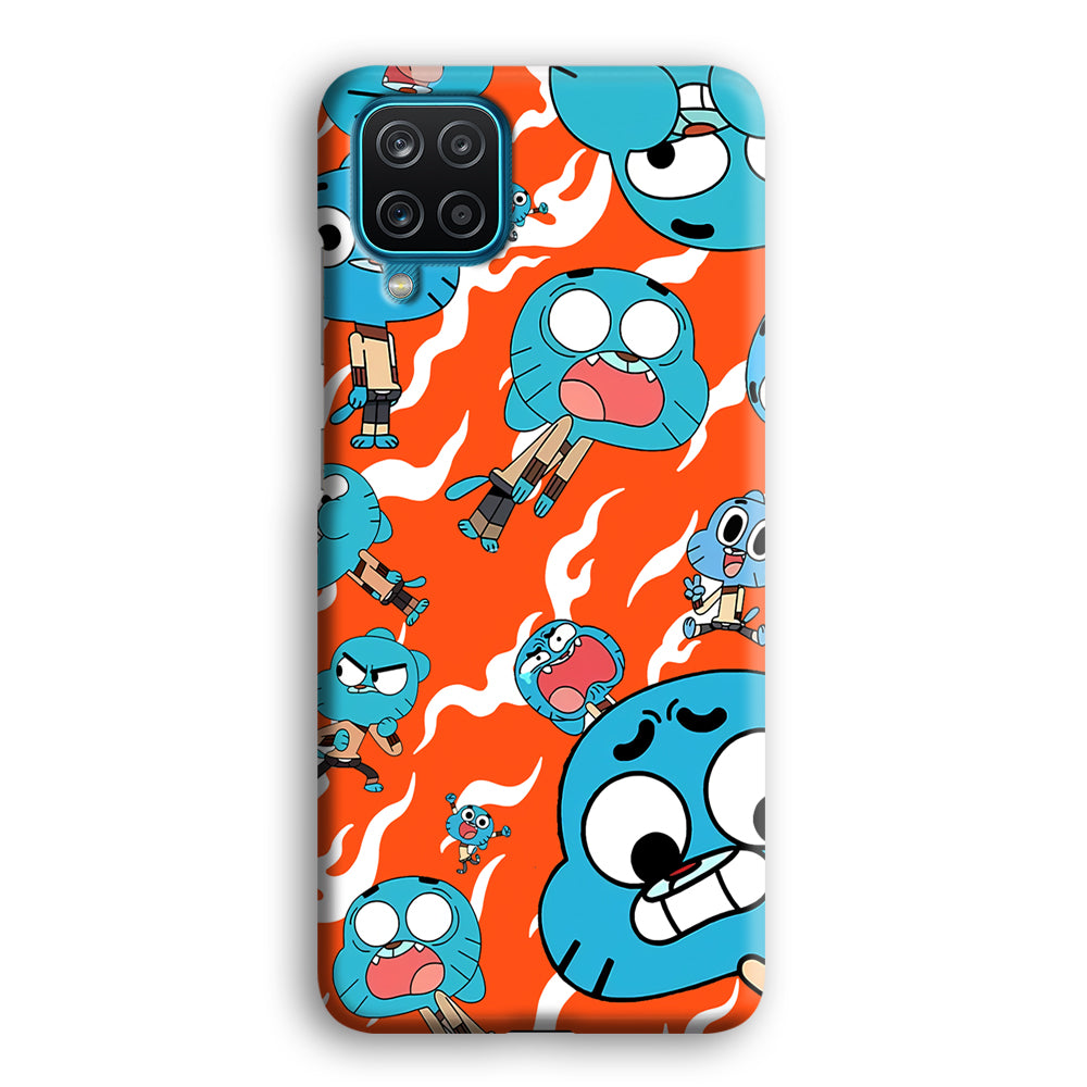 Gumball Shock Face Samsung Galaxy A12 Case