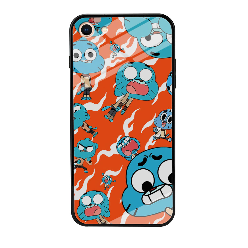 Gumball Shock Face iPhone 8 Case