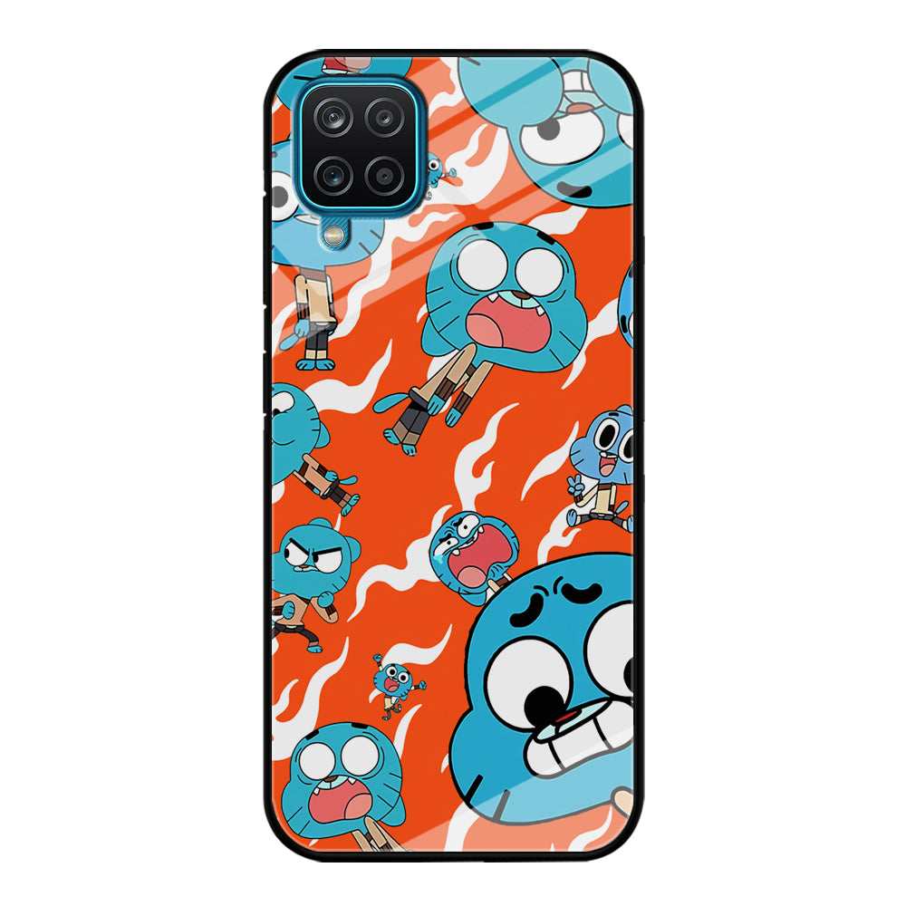 Gumball Shock Face Samsung Galaxy A12 Case