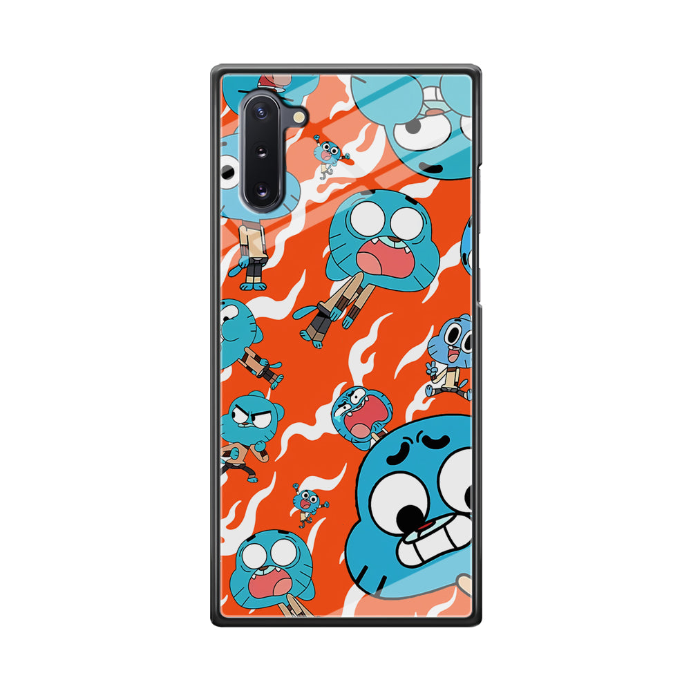 Gumball Shock Face Samsung Galaxy Note 10 Case