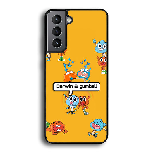 Gumball and Darwin Samsung Galaxy S21 Plus Case - Carneyforia