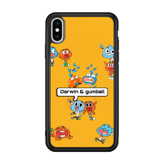 Gumball and Darwin iPhone X Case