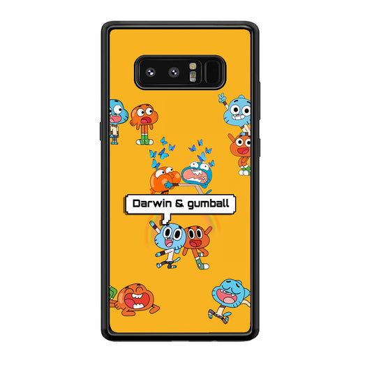 Gumball and Darwin Samsung Galaxy Note 8 Case