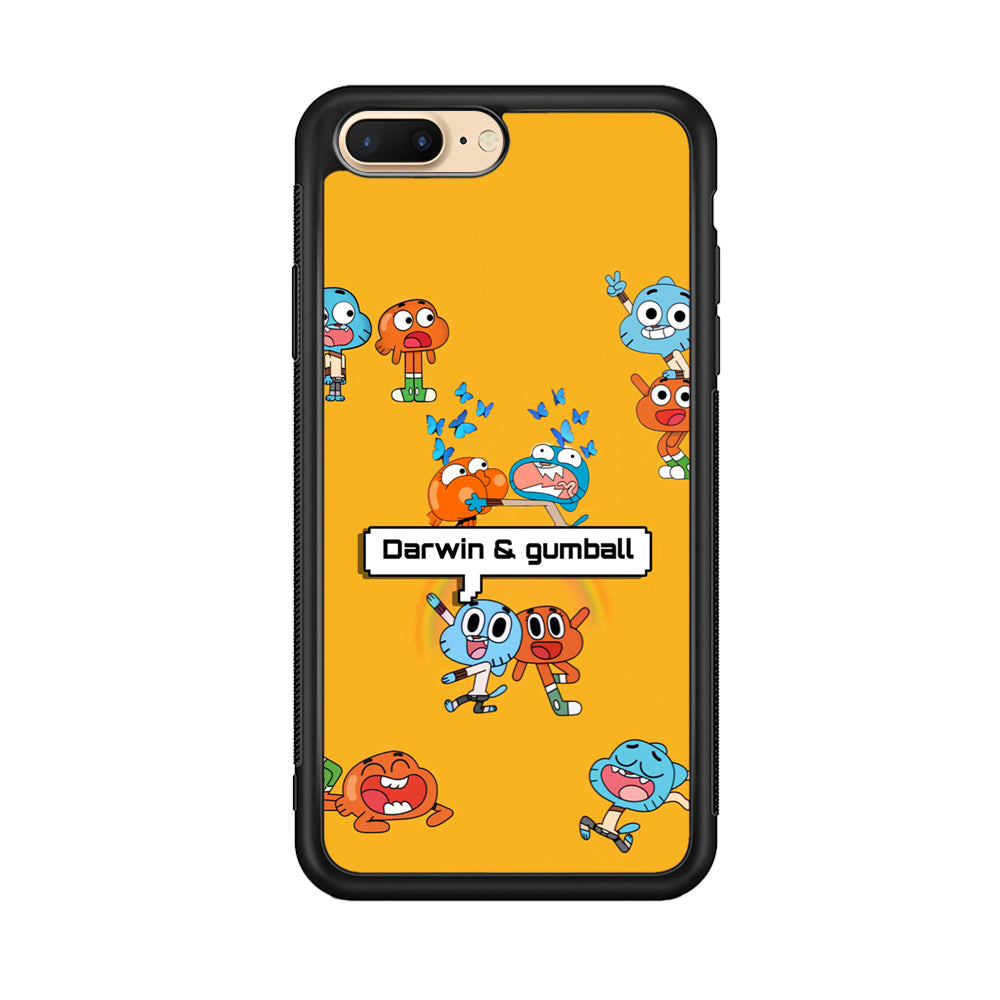 Gumball and Darwin iPhone 8 Plus Case