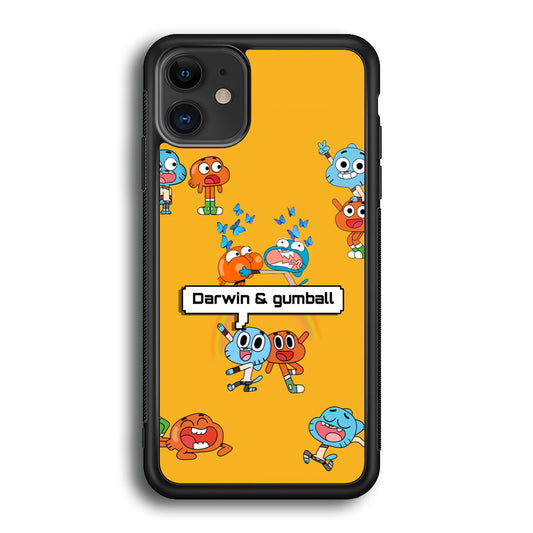 Gumball and Darwin iPhone 12 Case