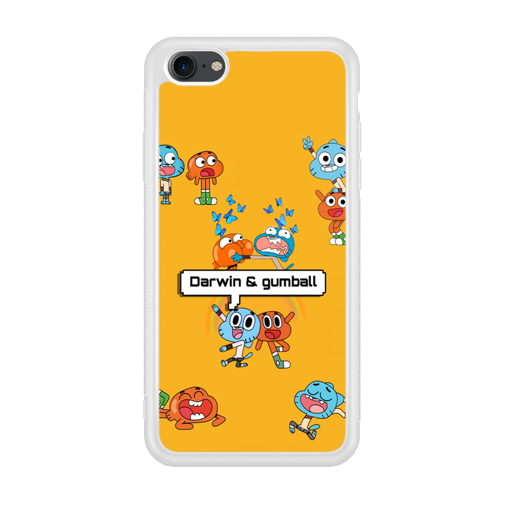 Gumball and Darwin iPhone 8 Case