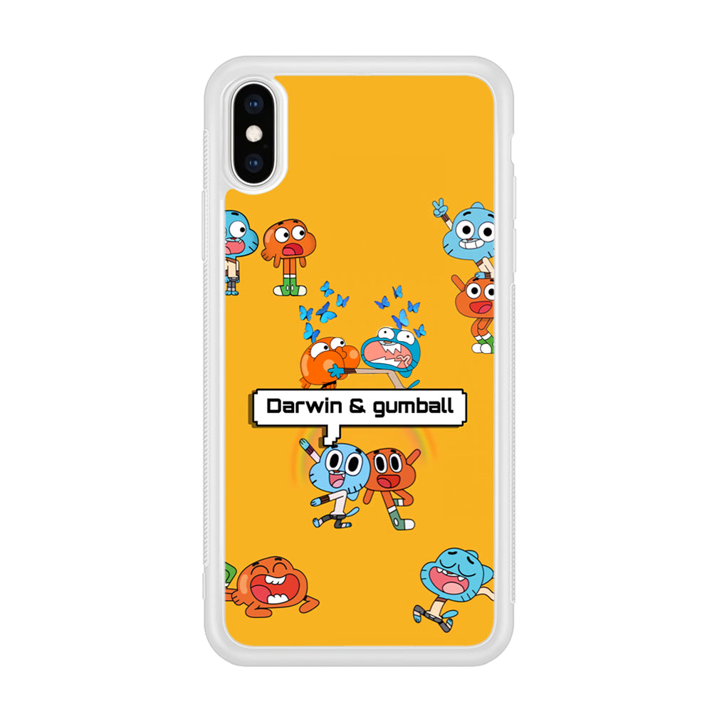 Gumball and Darwin iPhone X Case