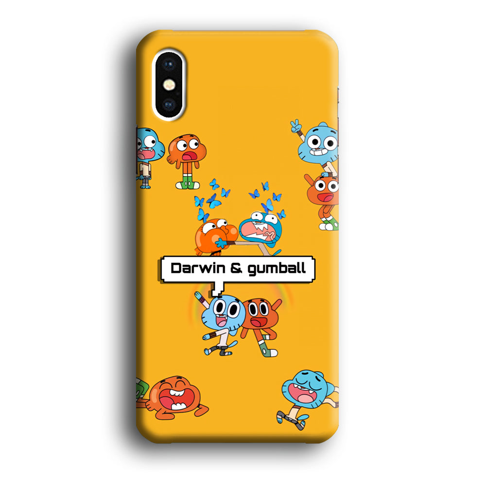 Gumball and Darwin iPhone X Case