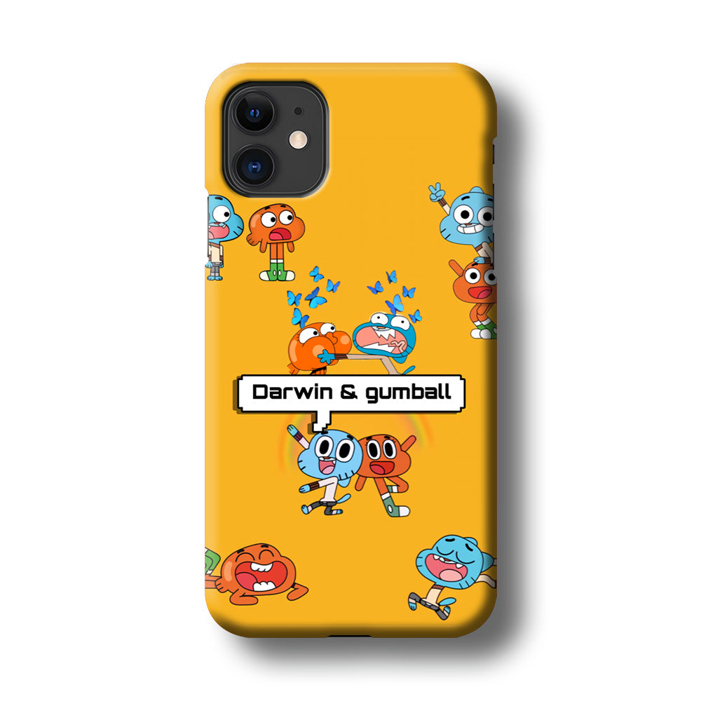 Gumball and Darwin iPhone 11 Case 3D Case
