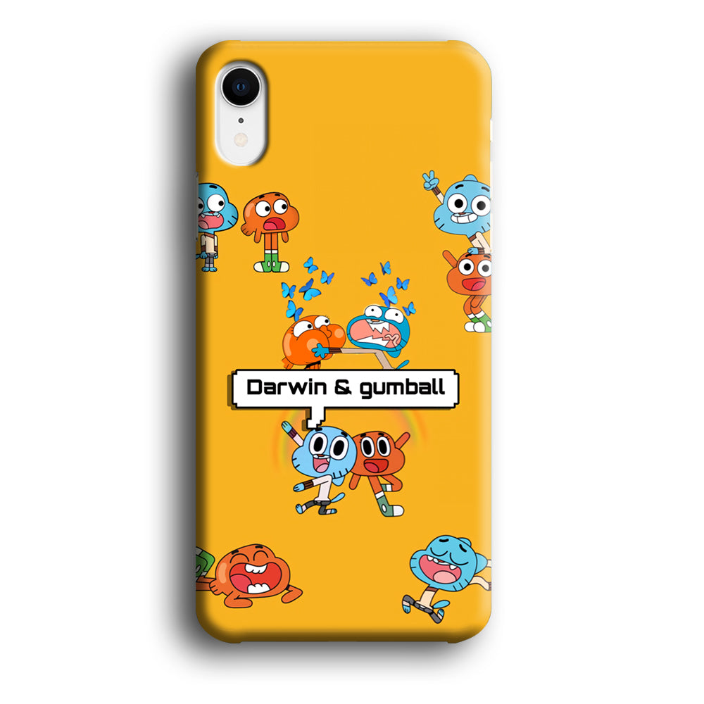 Gumball and Darwin iPhone XR Case