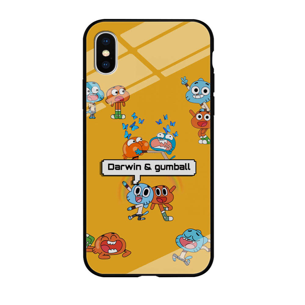 Gumball and Darwin iPhone X Case