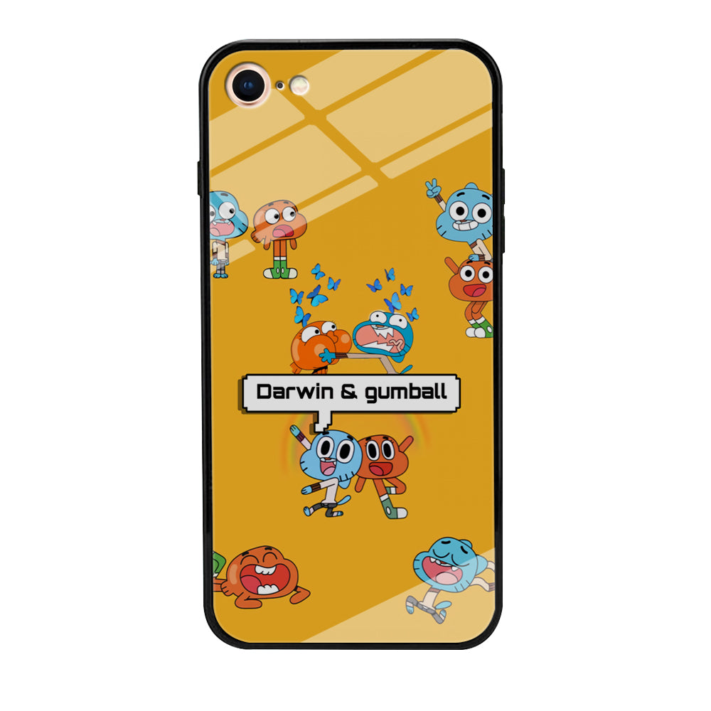 Gumball and Darwin iPhone 8 Case