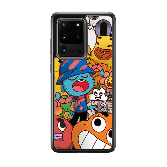 Gumball and Friends Samsung Galaxy S20 Ultra Case
