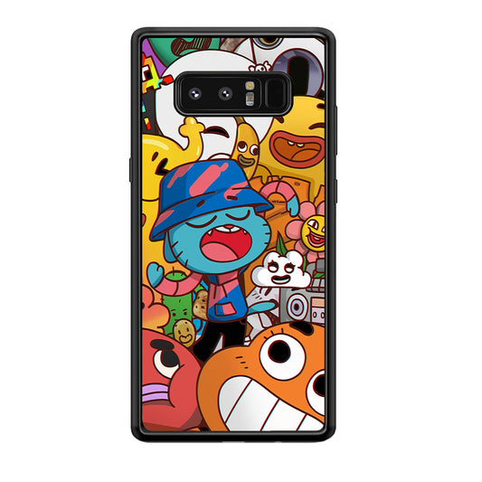 Gumball and Friends Samsung Galaxy Note 8 Case