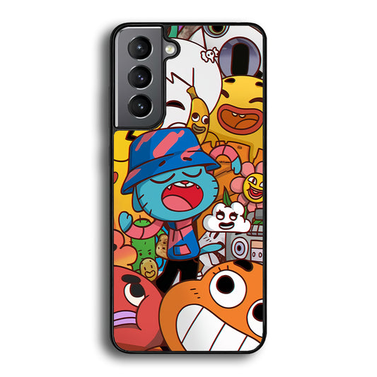 Gumball and Friends Samsung Galaxy S21 Plus Case - Carneyforia