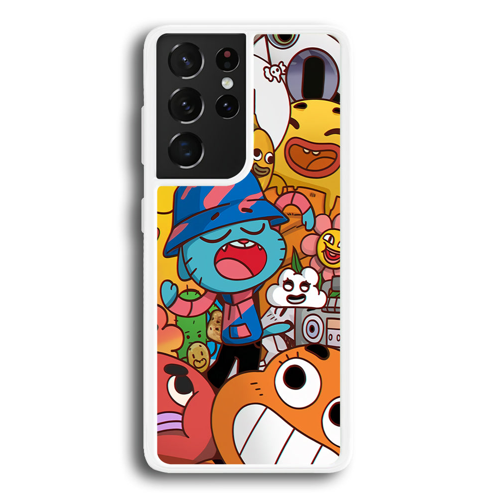 Gumball and Friends Samsung Galaxy S21 Ultra Case