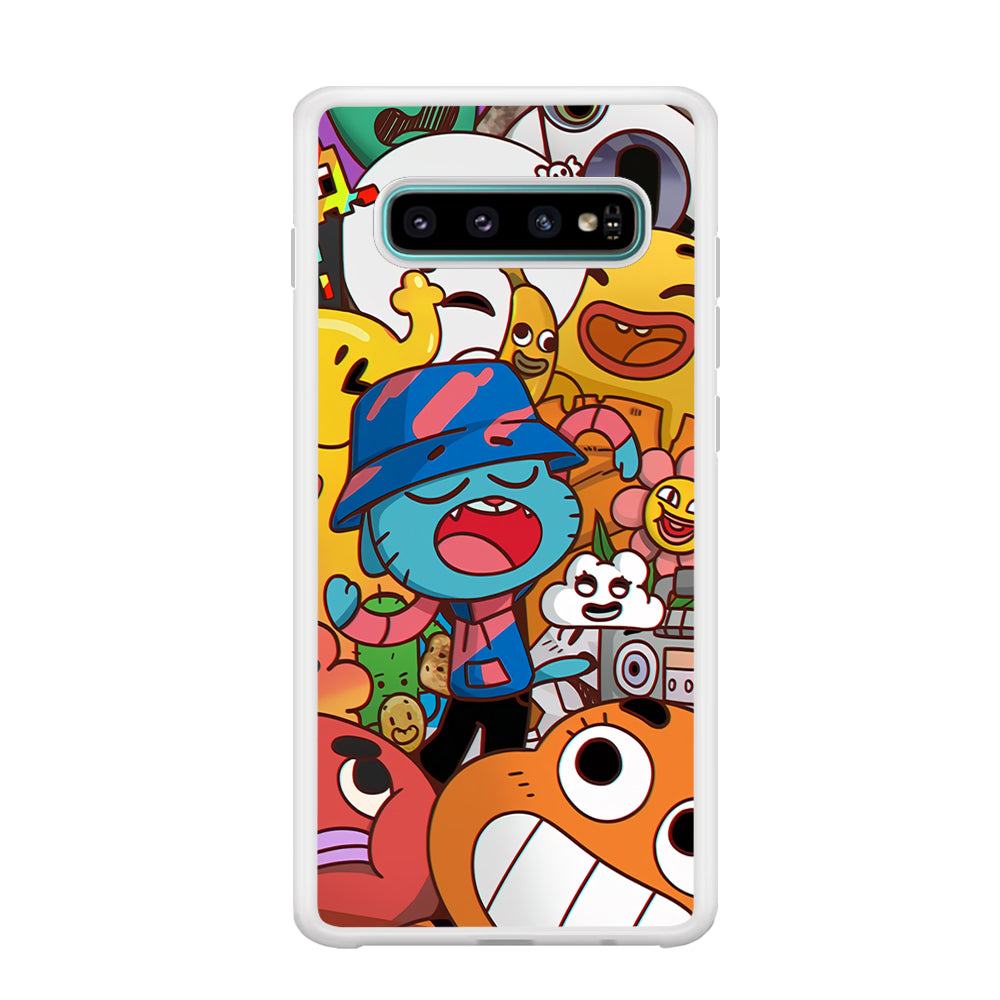 Gumball and Friends Samsung Galaxy S10 Case