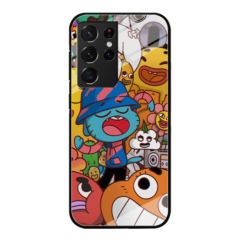 Gumball and Friends Samsung Galaxy S21 Ultra Case