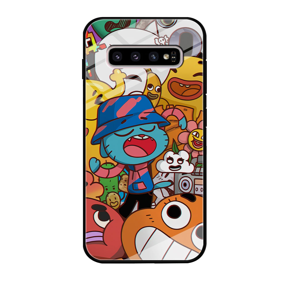 Gumball and Friends Samsung Galaxy S10 Case