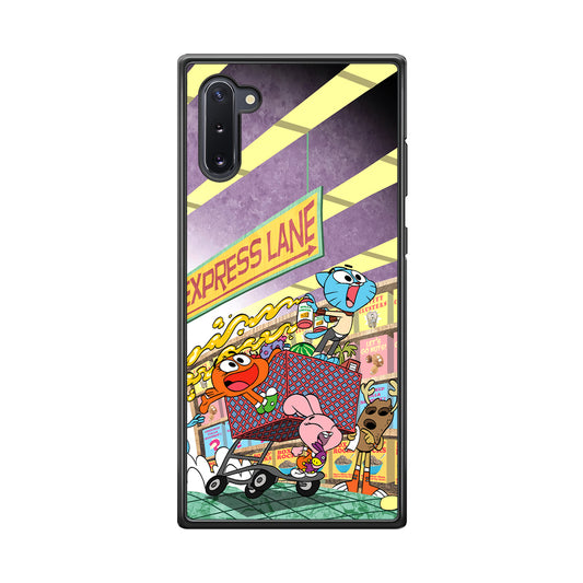 Gumball on Express Lane Samsung Galaxy Note 10 Case