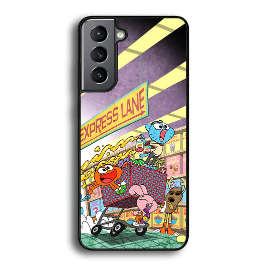 Gumball on Express Lane Samsung Galaxy S21 Plus Case - Carneyforia