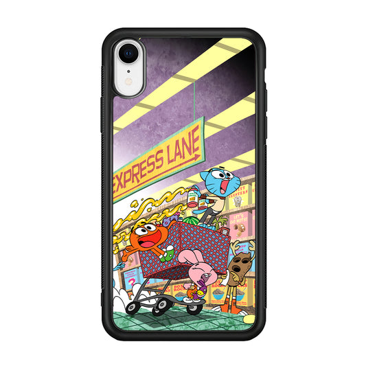 Gumball on Express Lane iPhone XR Case