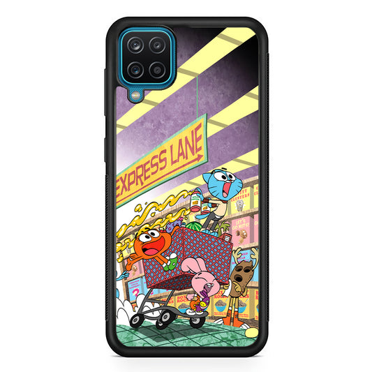 Gumball on Express Lane Samsung Galaxy A12 Case