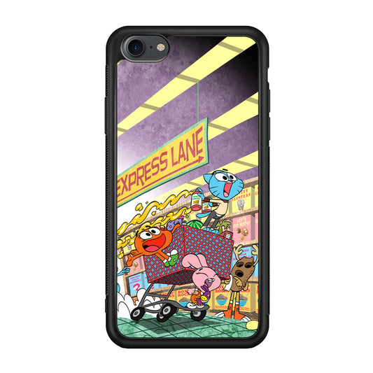 Gumball on Express Lane iPhone 7 Case