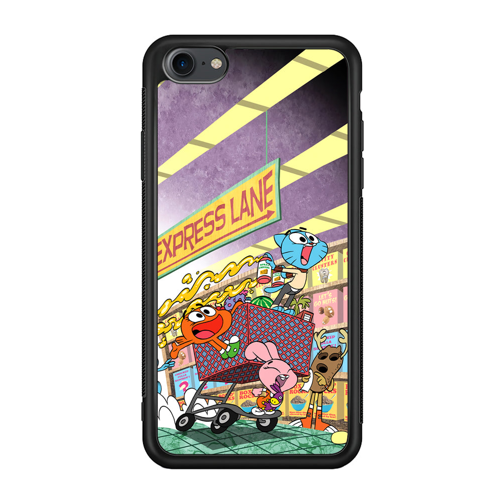 Gumball on Express Lane iPhone 8 Case