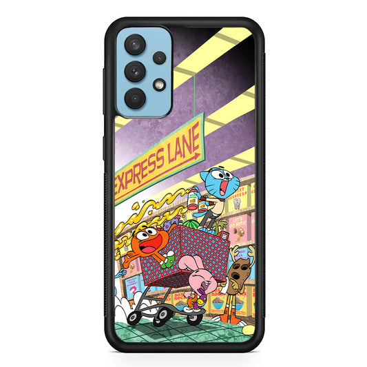 Gumball on Express Lane Samsung Galaxy A32 Case