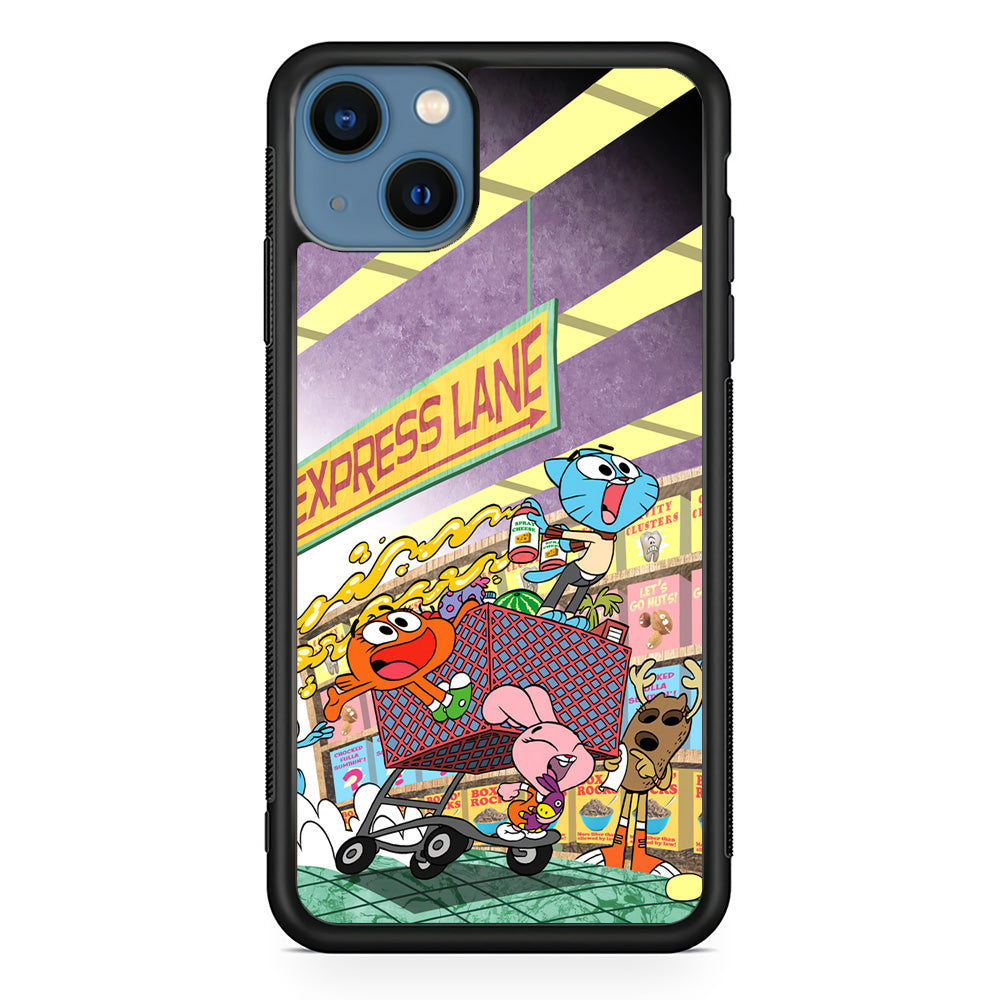 Gumball on Express Lane iPhone 13 Case