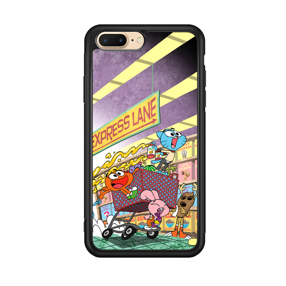 Gumball on Express Lane iPhone 8 Plus Case