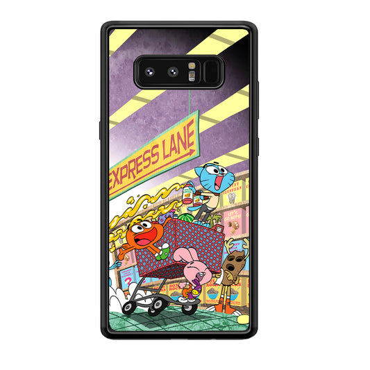 Gumball on Express Lane Samsung Galaxy Note 8 Case
