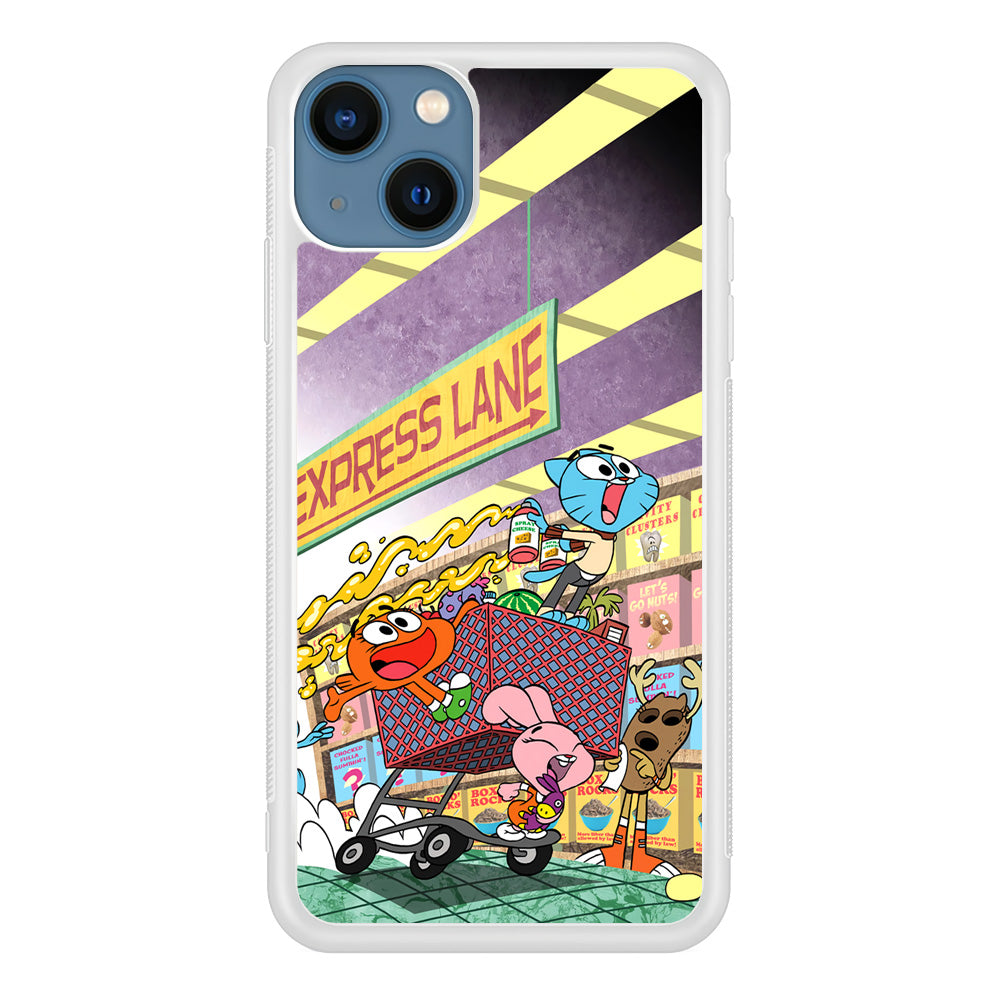 Gumball on Express Lane iPhone 13 Case