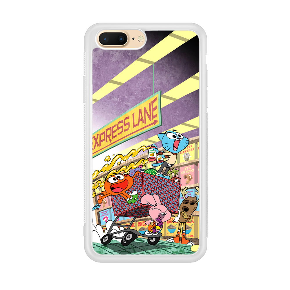 Gumball on Express Lane iPhone 8 Plus Case