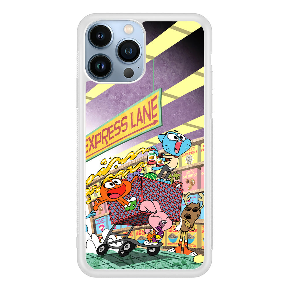 Gumball on Express Lane iPhone 13 Pro Max Case