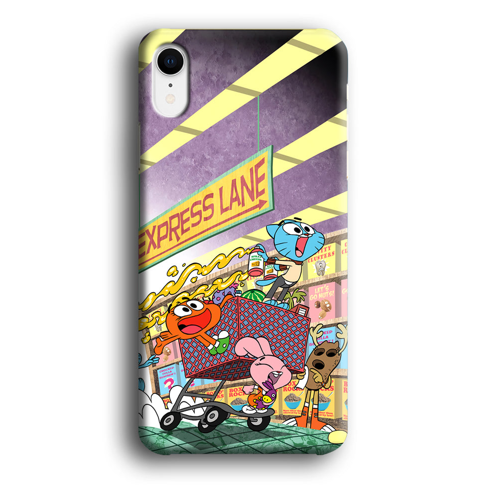 Gumball on Express Lane iPhone XR Case