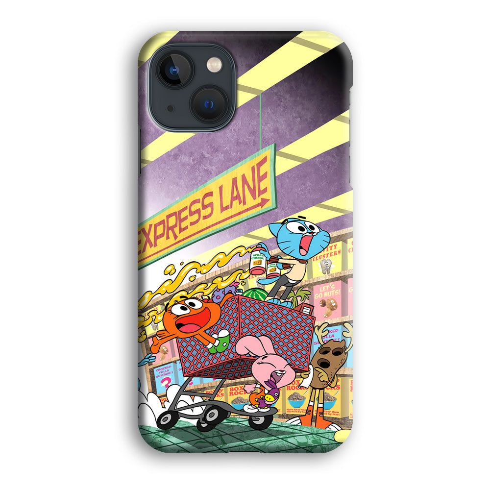 Gumball on Express Lane iPhone 13 Case